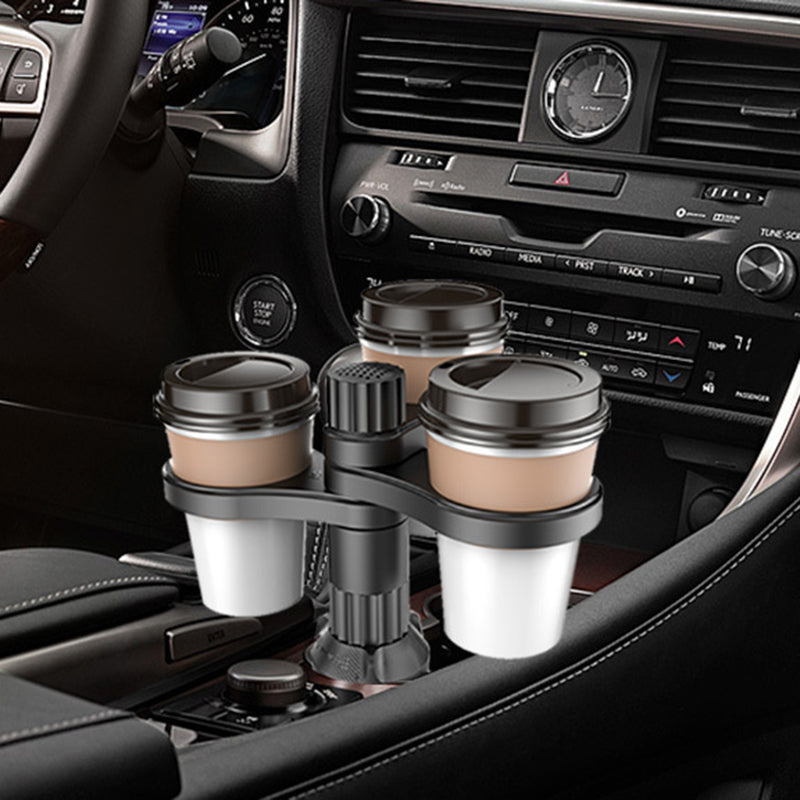 3 Position Car Cup Holder Vehicle Water Cup Coffee Milk Tea Drink Cup ABS Storage Rack 3 Position Car Cup Holder Vehicle Water Cup Coffee Milk Tea Drink Cup ABS Storage Rack